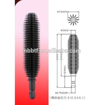 Nouvelle brosse à mascara de silicone brosse à mascara confortable